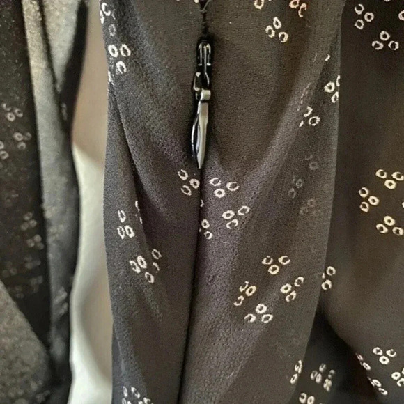 Free People Long Sleeve Chiffon Mini Dress - Picture 10 of 13